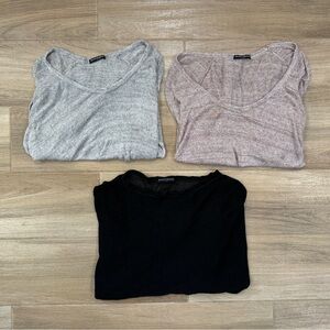 Lot of 3 Brandy Melville Knit Sweaters